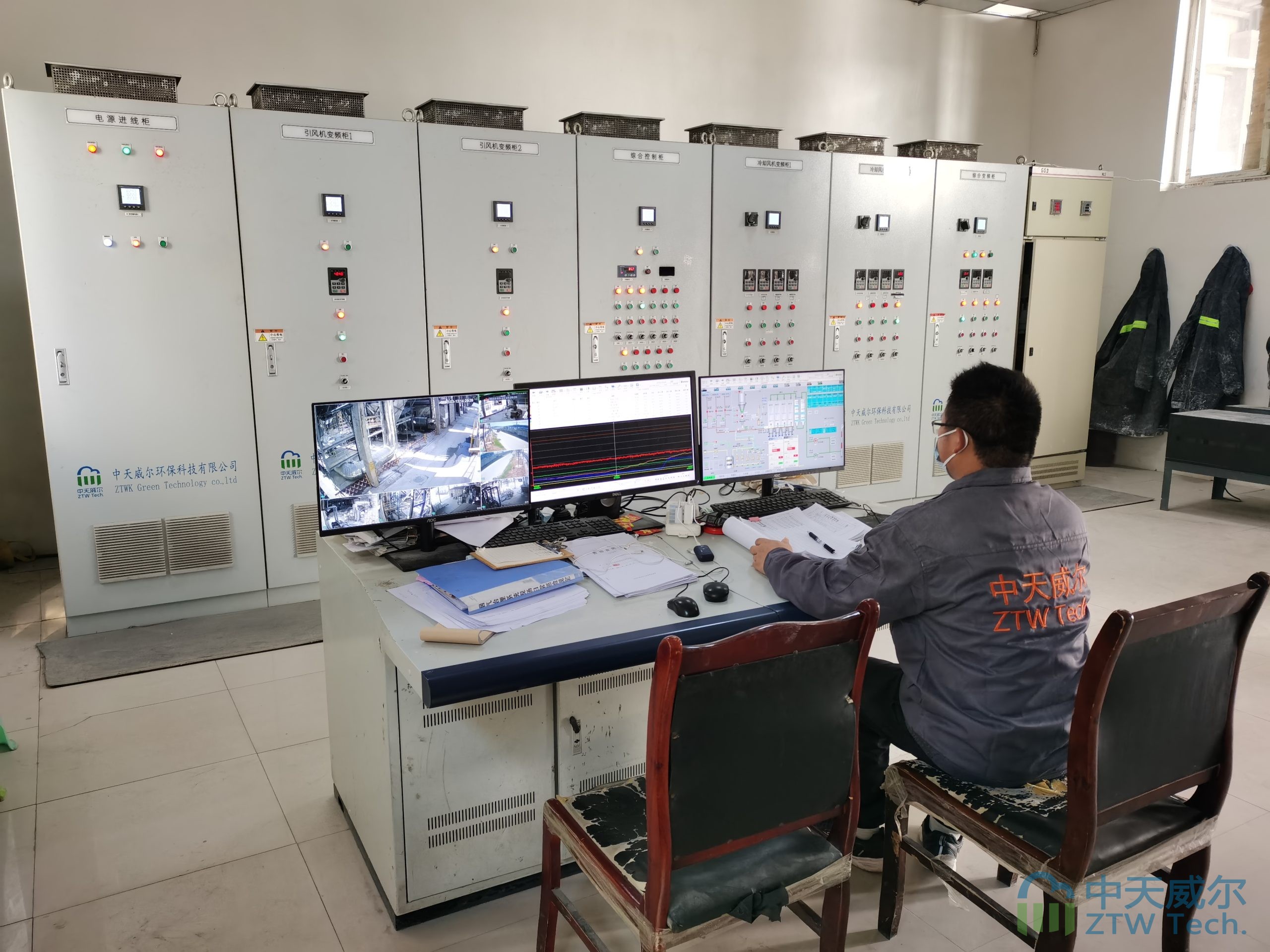 中天威爾公司運維全氧玻璃窯陶瓷催化濾管（陶瓷纖維濾管、陶瓷濾筒、陶瓷濾管、陶瓷除塵管）煙氣脫硫脫硝除塵一體化環保系統