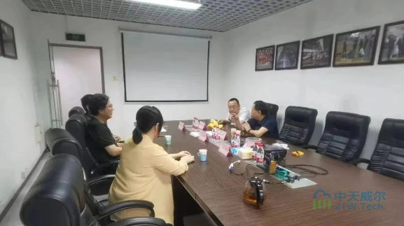 邯鄲市魏縣開發區領導蒞臨中天威爾環保科技有限公司參觀指導插圖陶瓷催化濾管,陶瓷纖維濾管,玻璃窯爐,陶瓷一體化,塵硝一體化